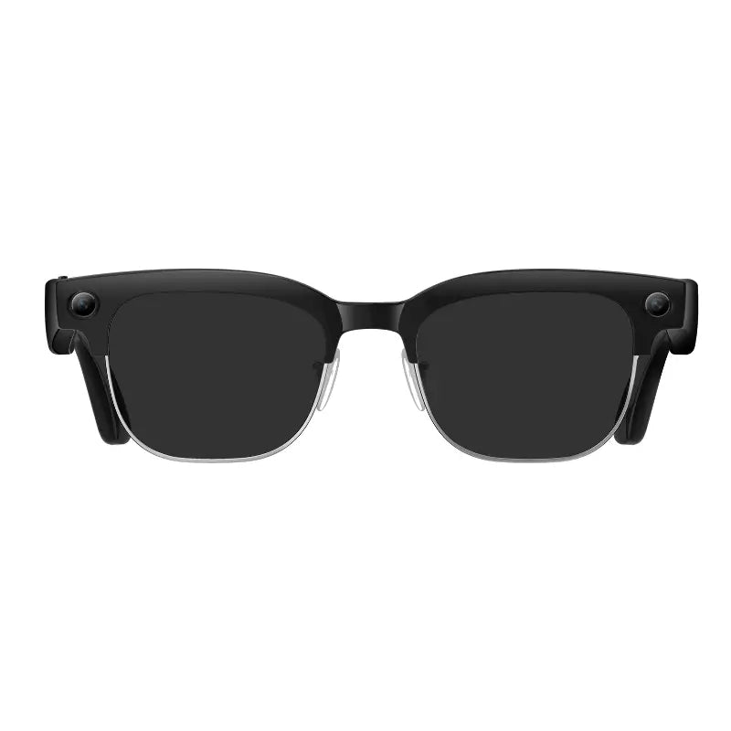 Al Photo Object Recognition Dual-Microphone Noise Reduction Slide Touch Smart Translation Glasses