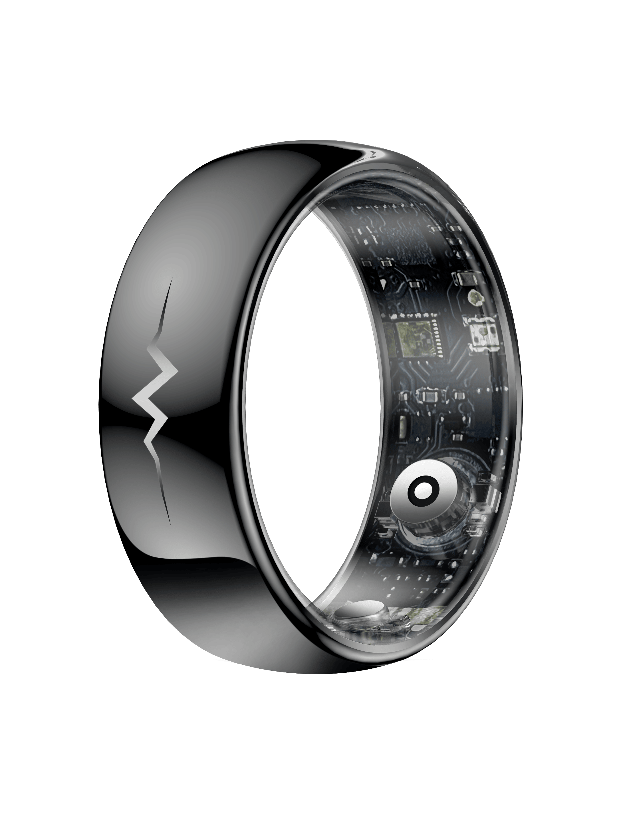 High-end ECG Heart Rate Blood Oxygen Blood Pressure AI Health Smart Ring