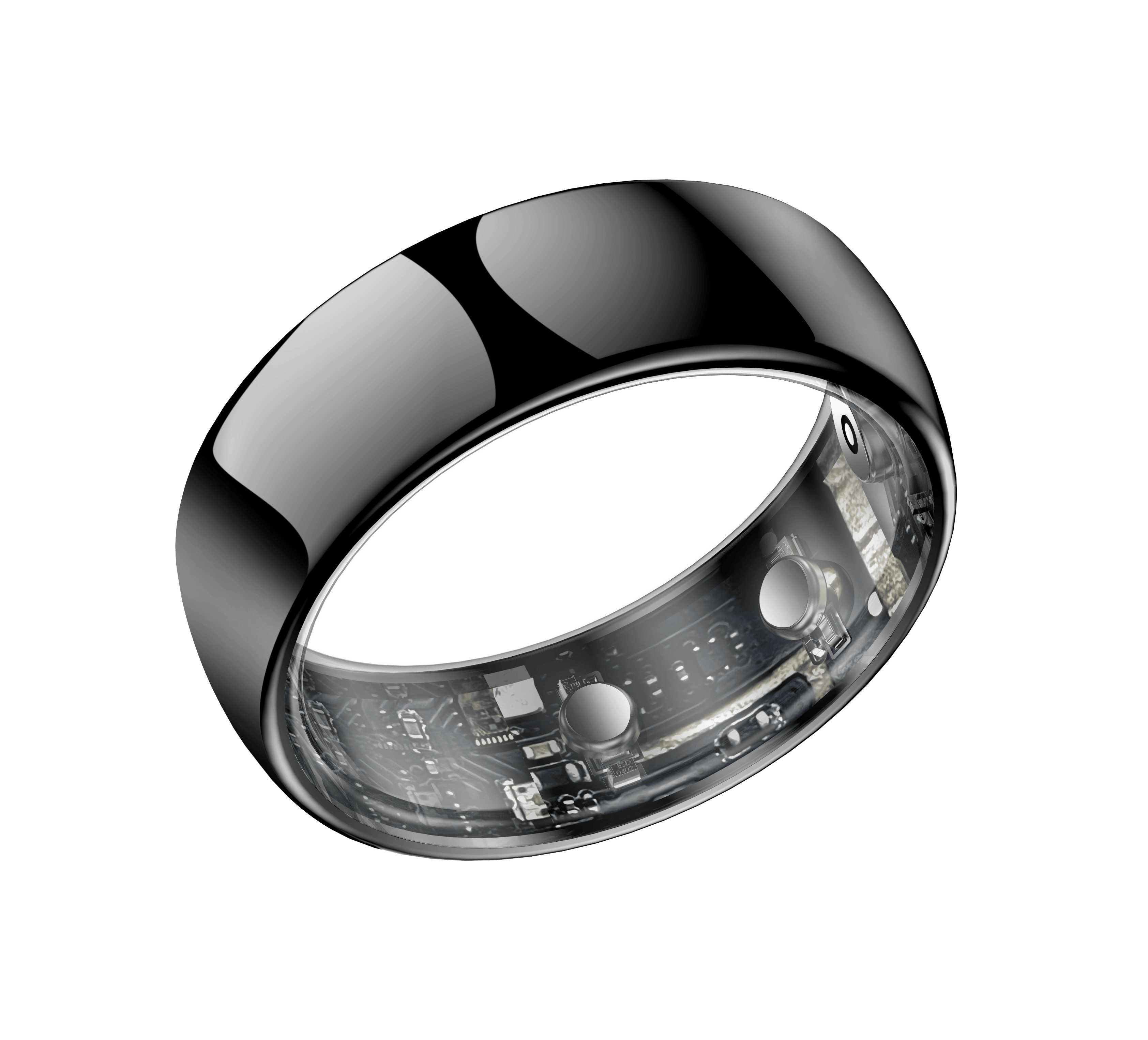 High-end ECG Heart Rate Blood Oxygen Blood Pressure AI Health Smart Ring