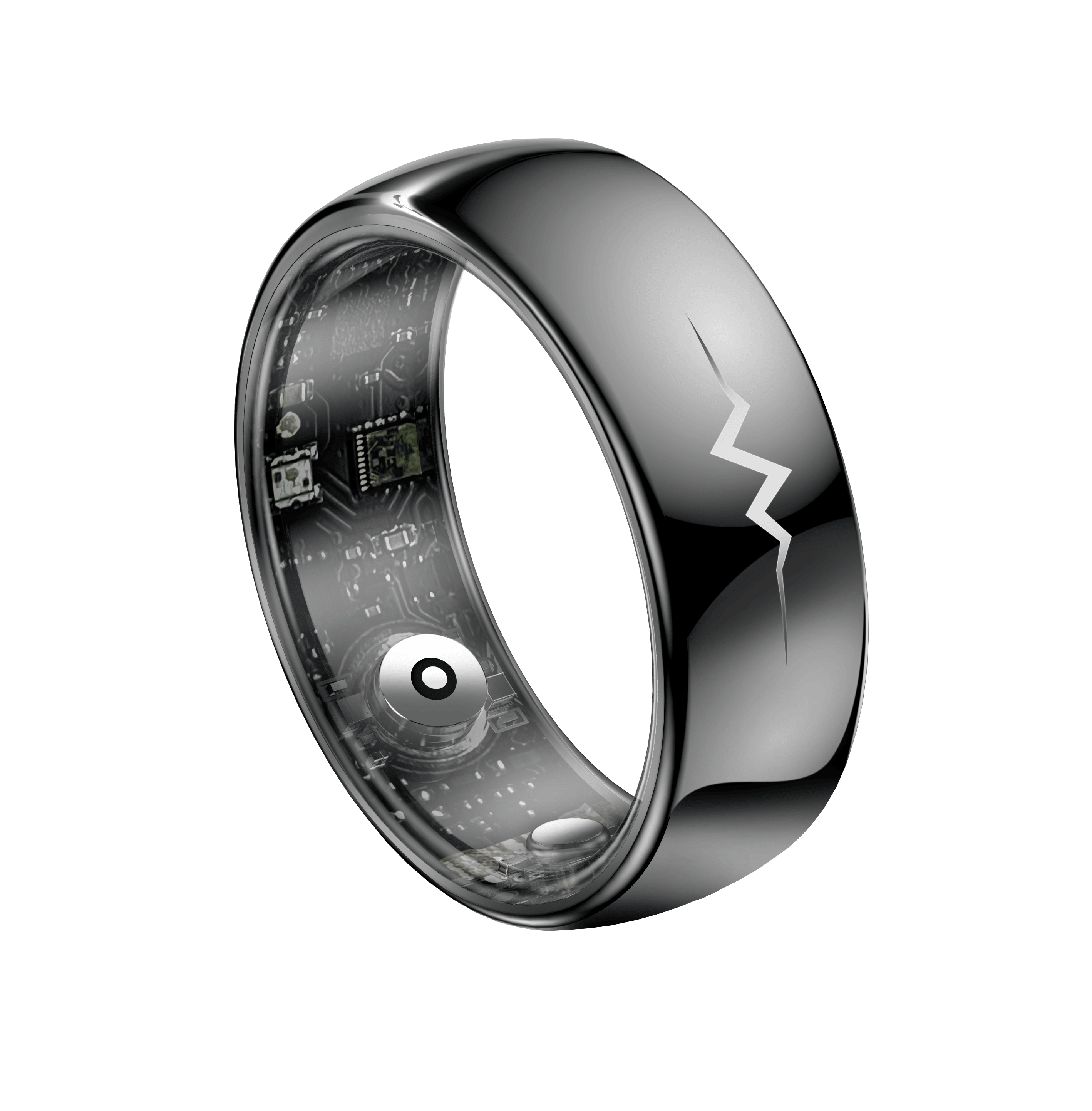 High-end ECG Heart Rate Blood Oxygen Blood Pressure AI Health Smart Ring