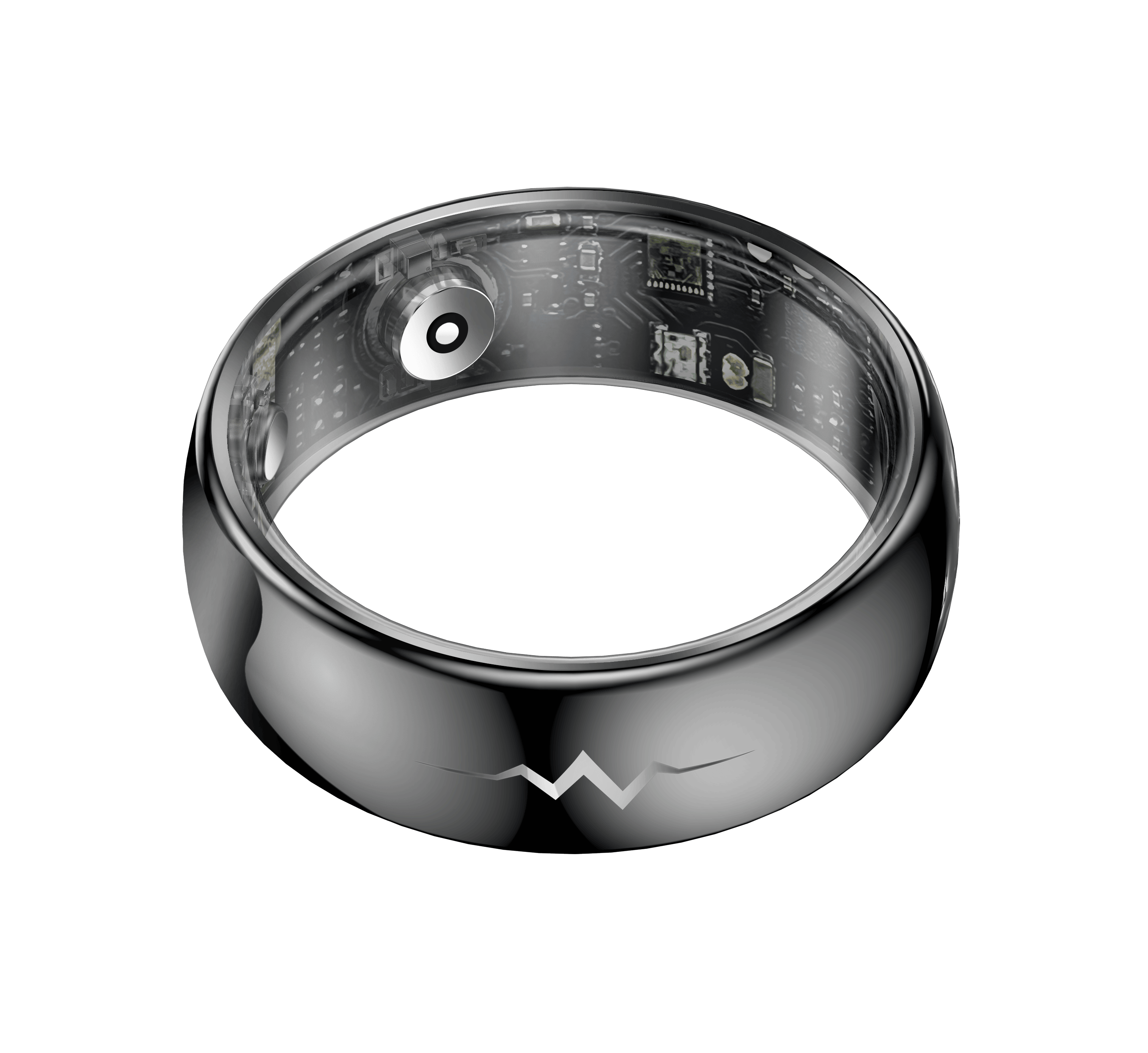 High-end ECG Heart Rate Blood Oxygen Blood Pressure AI Health Smart Ring